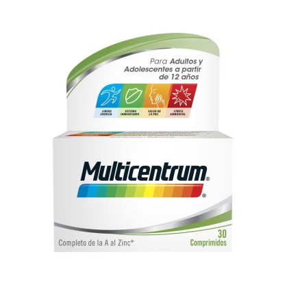 MULTICENTRUM 30 COMPRIMIDOS