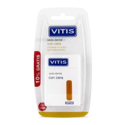 VITIS SEDA DENTAL CON CERA 50 M