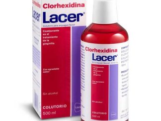 LACER COLUTORIO CLORHEXIDINA 1 ENVASE 500 ML