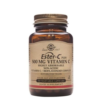 SOLGAR ESTER C PLUS 500 MG 50 CAPS