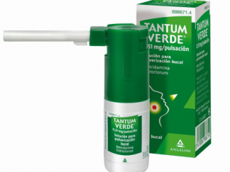 TANTUM VERDE 0,51 mg/PULSACION SOLUCION PARA PULVERIZACION B