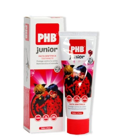 PHB JUNIOR PASTA DENTAL 1 ENVASE 75 ML SABOR TROPICAL LADYB