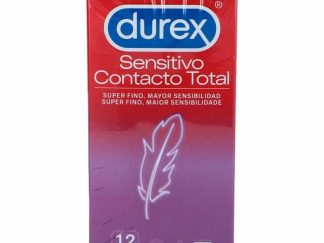 DUREX SENSITIVO CONTACTO TOTAL PRESERVATIVOS 12 UNIDADES