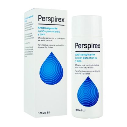 PERSPIREX LOCION ANTITRANPIRANTE PIES Y MANOS 1 ENVASE 100