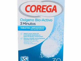 COREGA OXIGENO BIO-ACTIVO LIMPIEZA PROTESIS DENTAL 30 TABLET