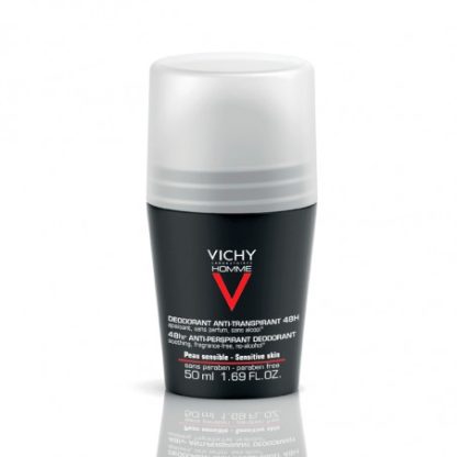 VICHY HOMME DESODORANTE PIEL SENSIBLE 1 ENVASE 50 ML