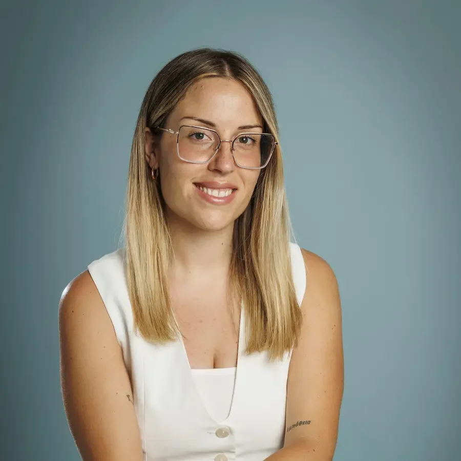 Retrato de la psicóloga María Barriga transmitiendo cercanía y profesionalidad